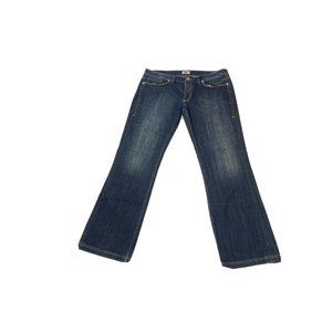 Antik Denim Blue Jeans  Embroidered Loose fit,  Studded design Size 36 X…